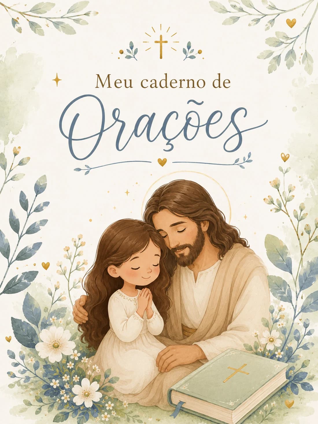 Caderno tema Azul